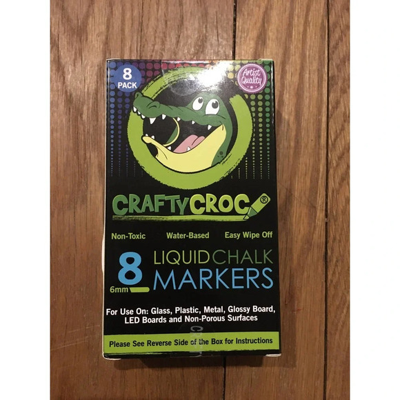 Liquid Chalk Markers Blackboards, Glass 8 Colors - Picture 3 of 4